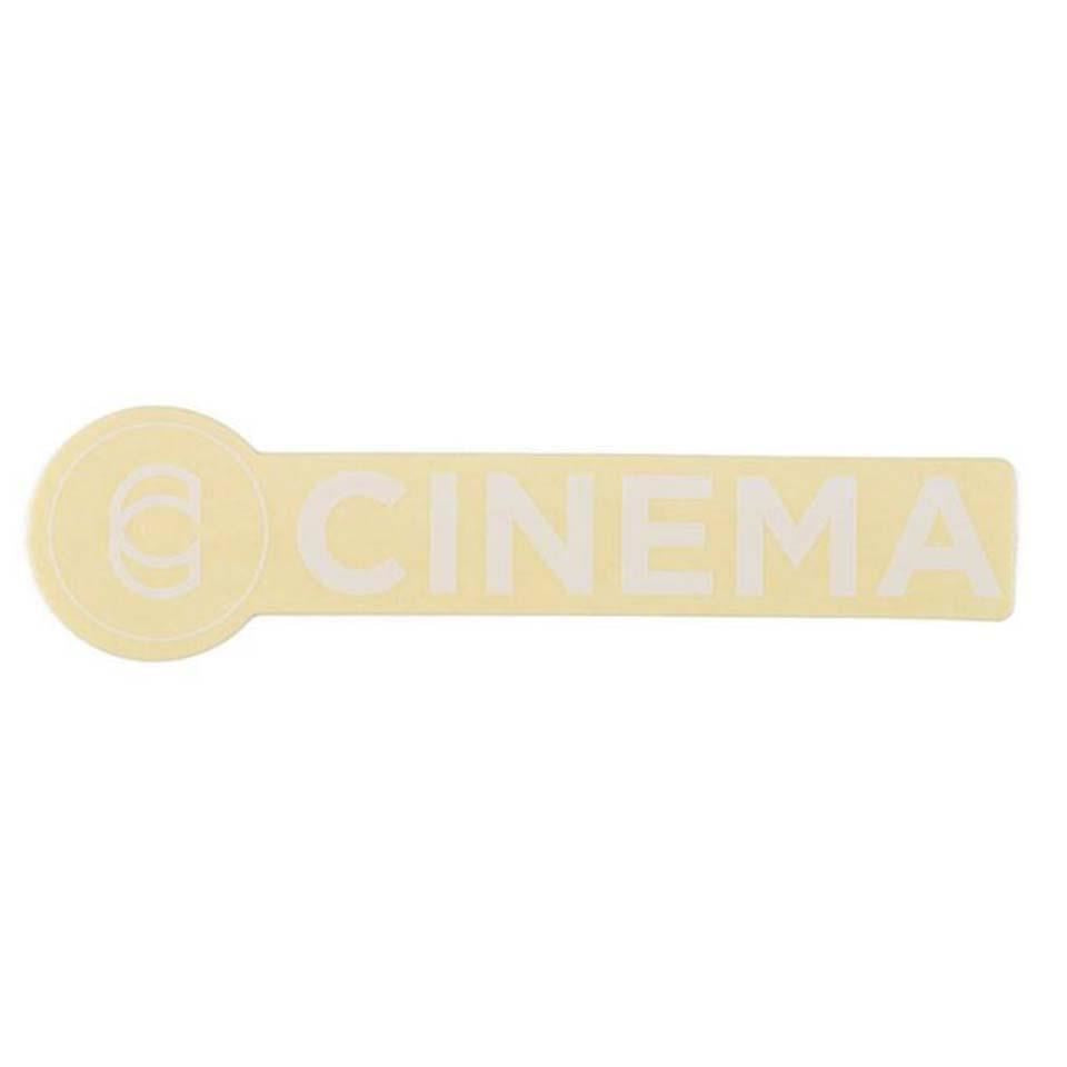 Cinema Sticker - White
