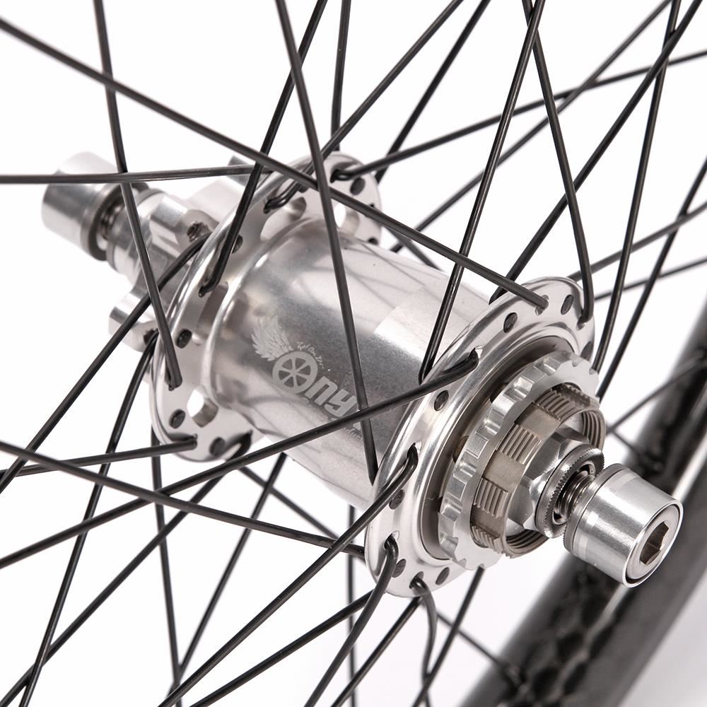 Onyx BMX Ultra Disc ISO HG / Stay Strong Carbon V3 Pro 1.75 Custom Race Wheelset - Polished