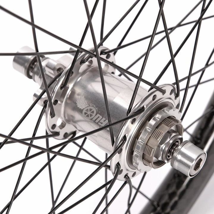 Onyx BMX Ultra Disc ISO HG / Stay Strong Carbon V3 Pro 1.75 Custom Race Wheelset - Polished