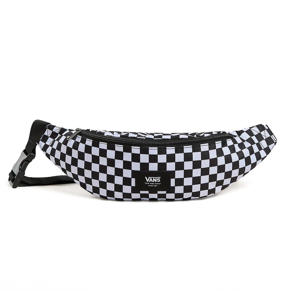 Vans Mini Ward Cross Body Bag Black and White Checkerboard