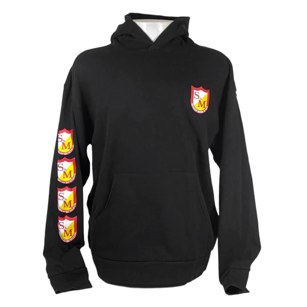 S&M Five Shield Midweight Hoodie - Black