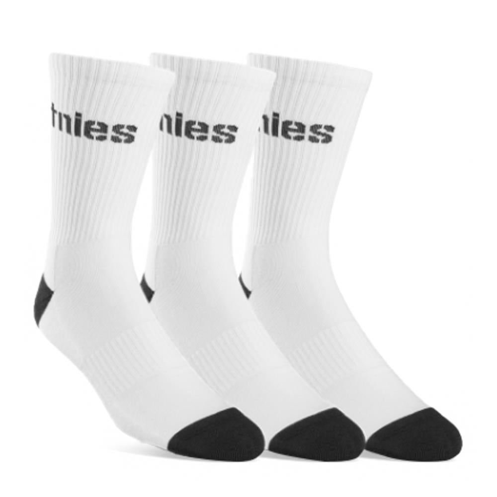 Etnies Direct 2 Socks 3-Pack - White - One Size