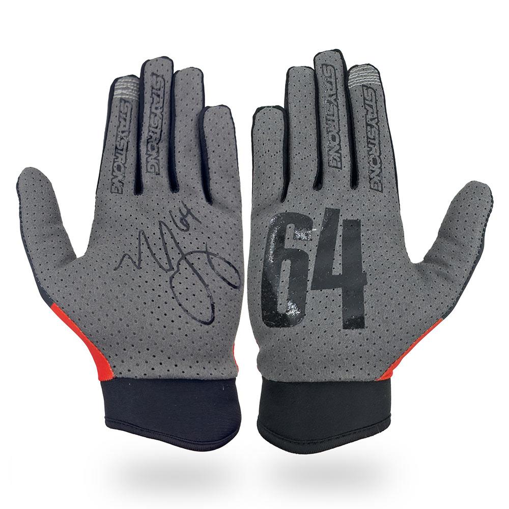 Stay Strong Nic Long Captain Youth Gloves - Red/Black