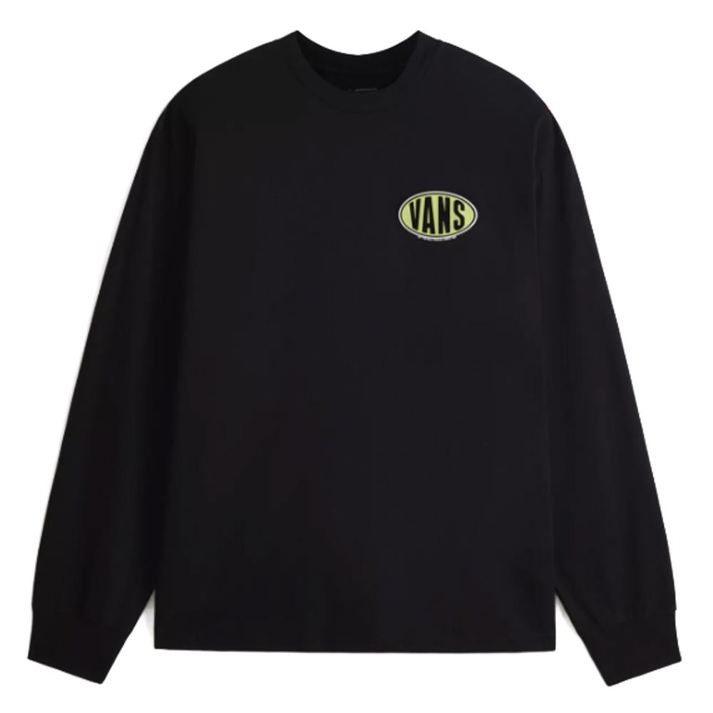 Black long sleeve vans shirt online