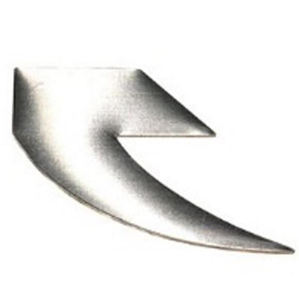 Tall Order Logo Alloy Flat Badge - Polished