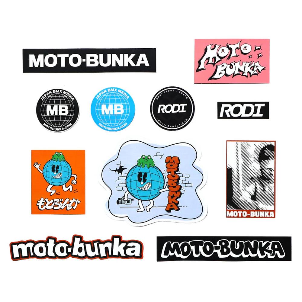Moto-Bunka Sticker Pack