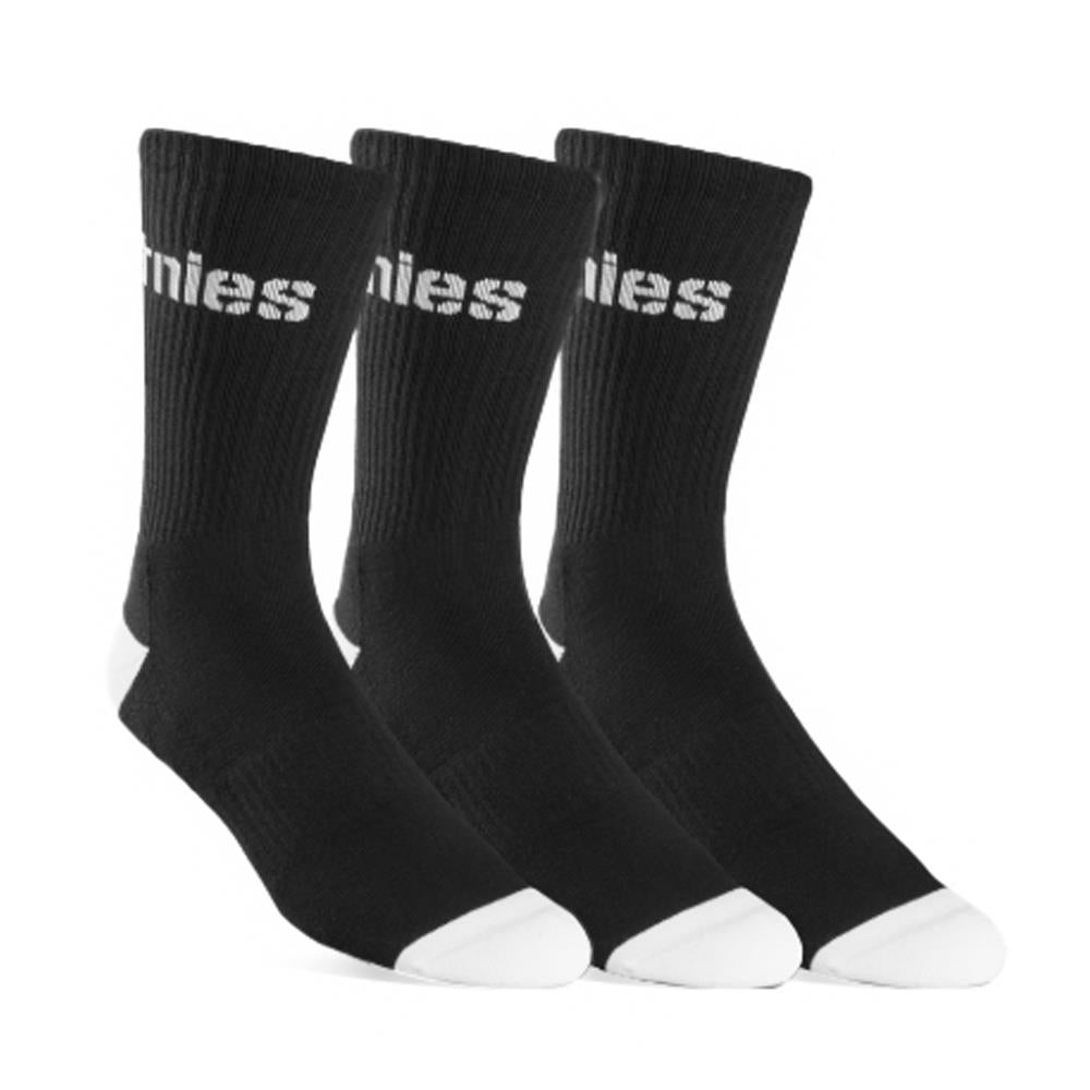 Etnies Direct 2 Socks 3-Pack - Black - One Size