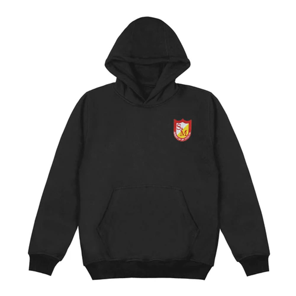 S&M Pocket Shield Heavyweight Hoodie - Black