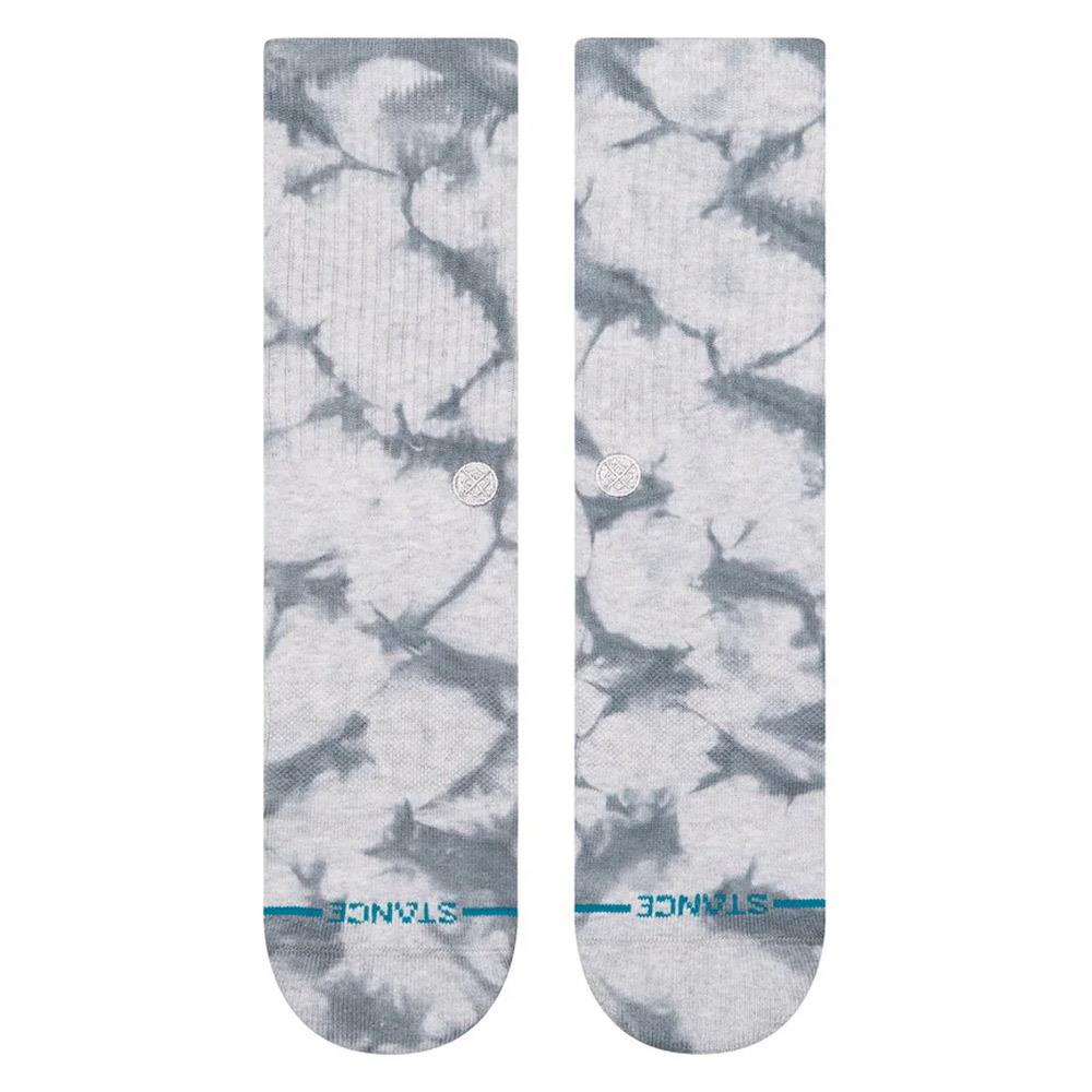 Stance Icon Dye Crew Socks - Grey - Large