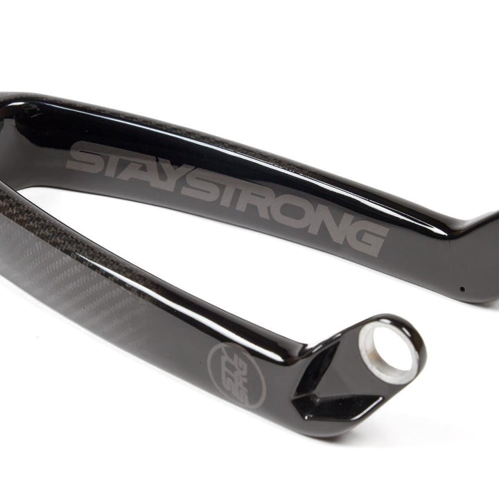 Stay Strong x Avian Versus Pro Carbon Tapered 20'' Race Forks - Gloss Carbon/ 20mm dropouts