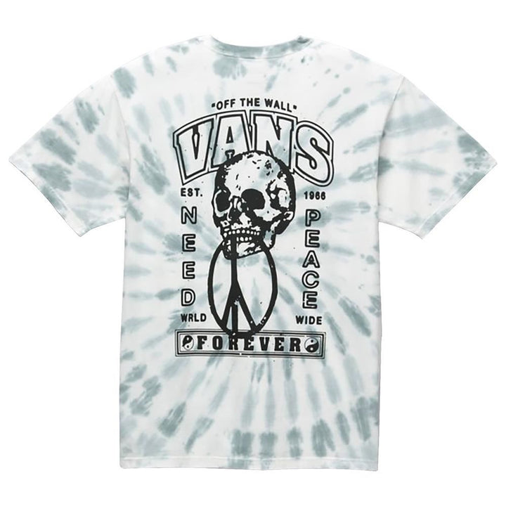 Vans Need Peace Tie Dye T-Shirt - Chinois Green/Antique White