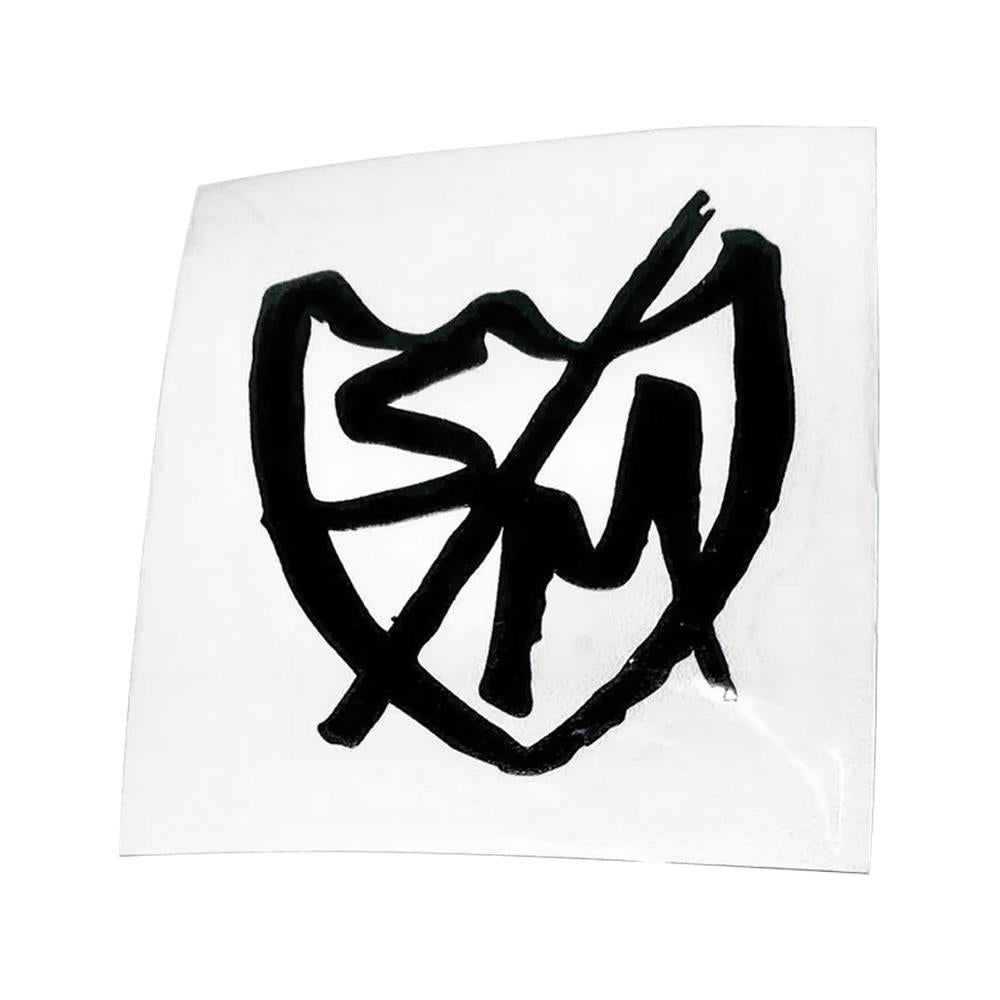 S&M Sharpie Shield Individual 2.5" Sticker - White
