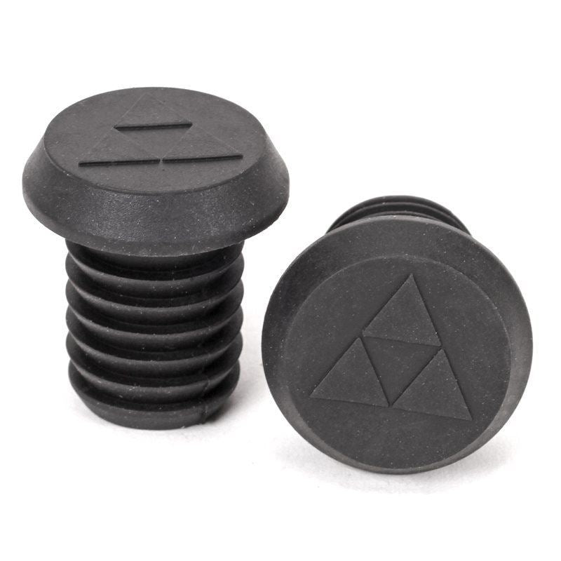 Jet BMX Bouchon de Guidon en plastique noirs