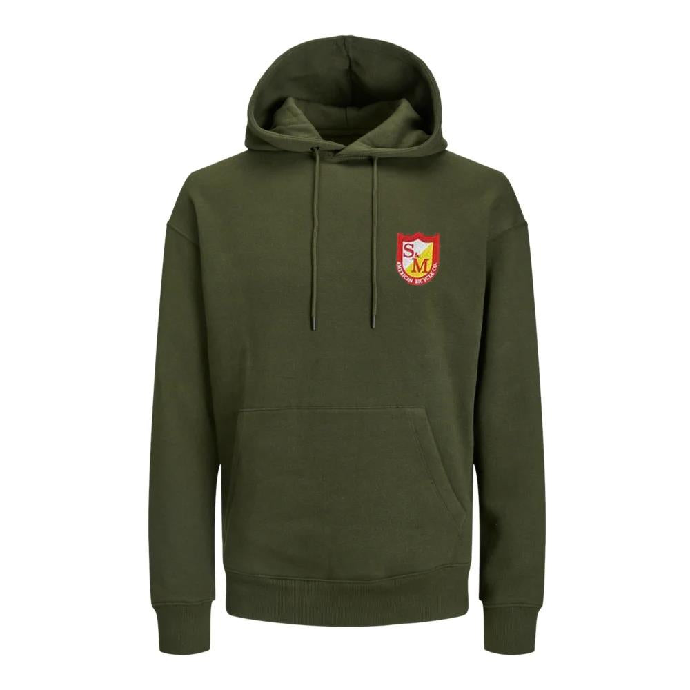 S&M Pocket Shield Heavyweight Hoodie - Army Green