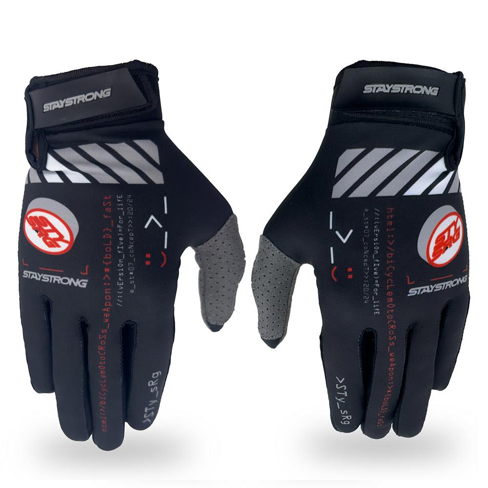 Stay Strong V5 Gloves - Black