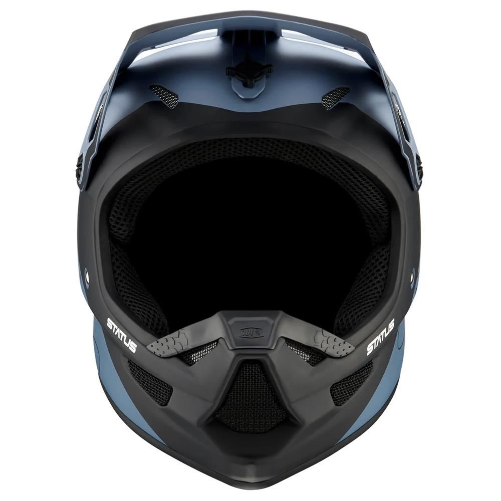 100% Status Race Helmet - Drop/Steel Blue