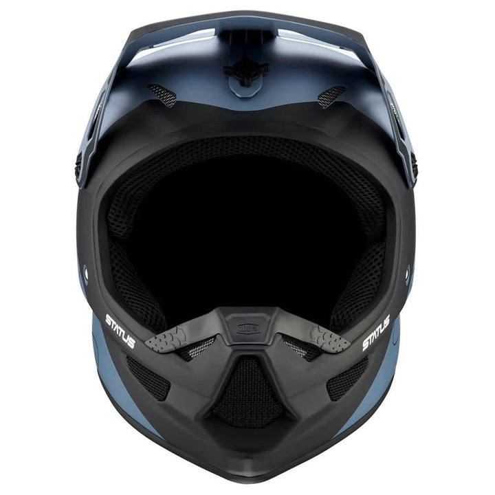 100% Status Race Helmet - Drop/Steel Blue