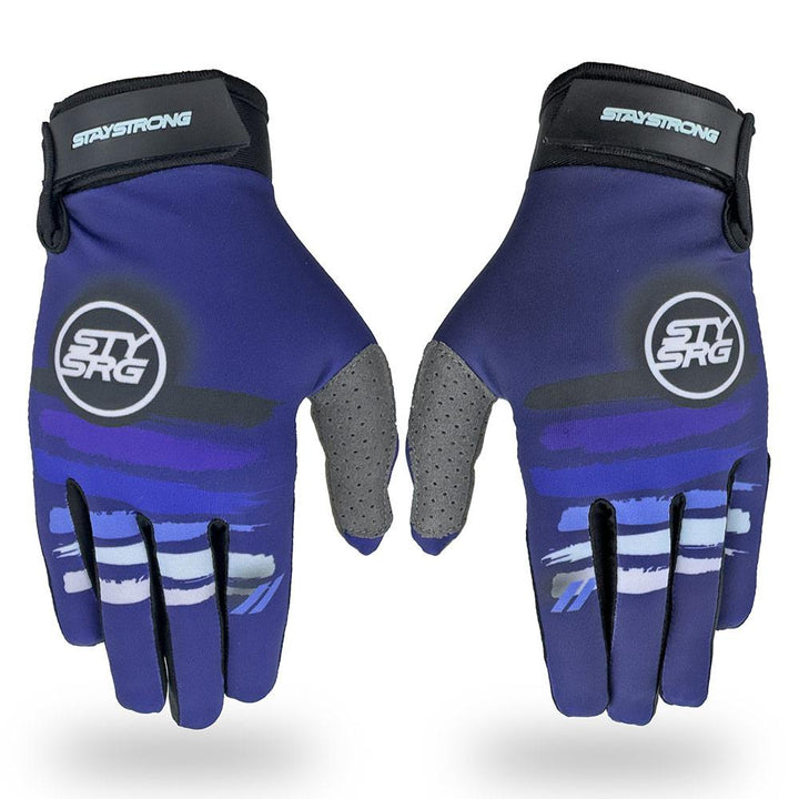 Stay Strong Paint Gloves - Navy