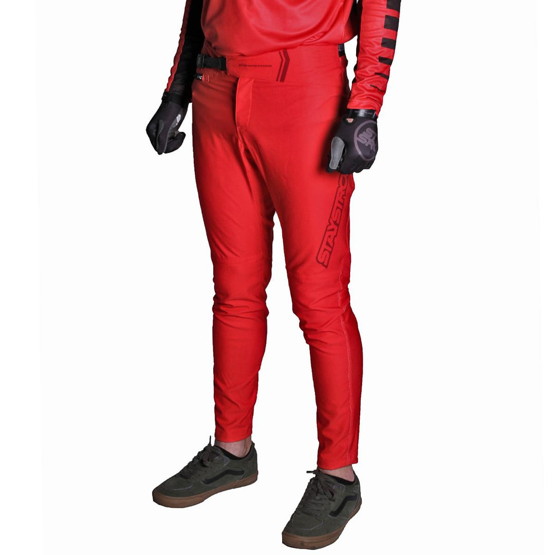 Stay Strong V3 Youth Race Pants - Red