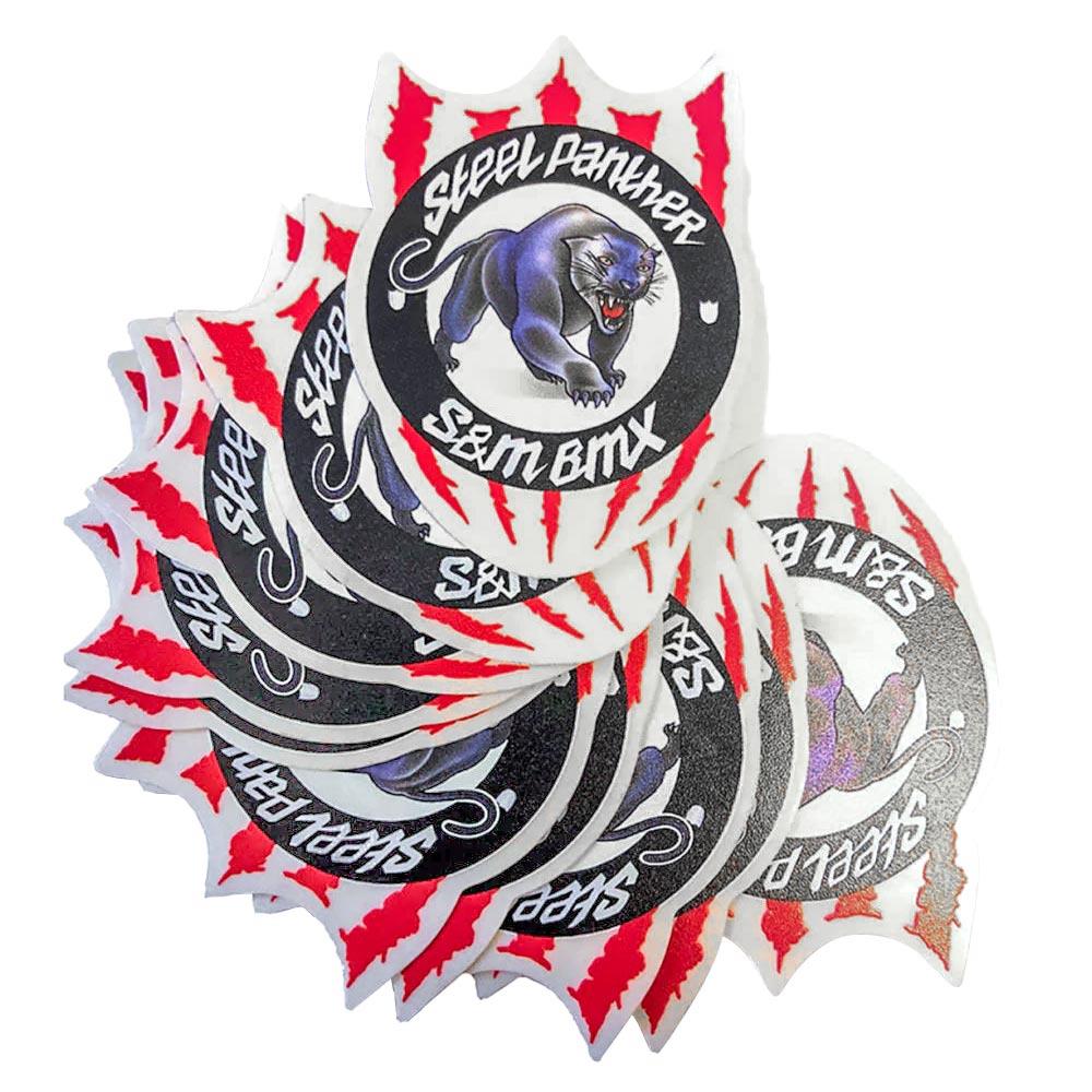 S&M Steel Panther Seat Tube Stickers (10 Pack)