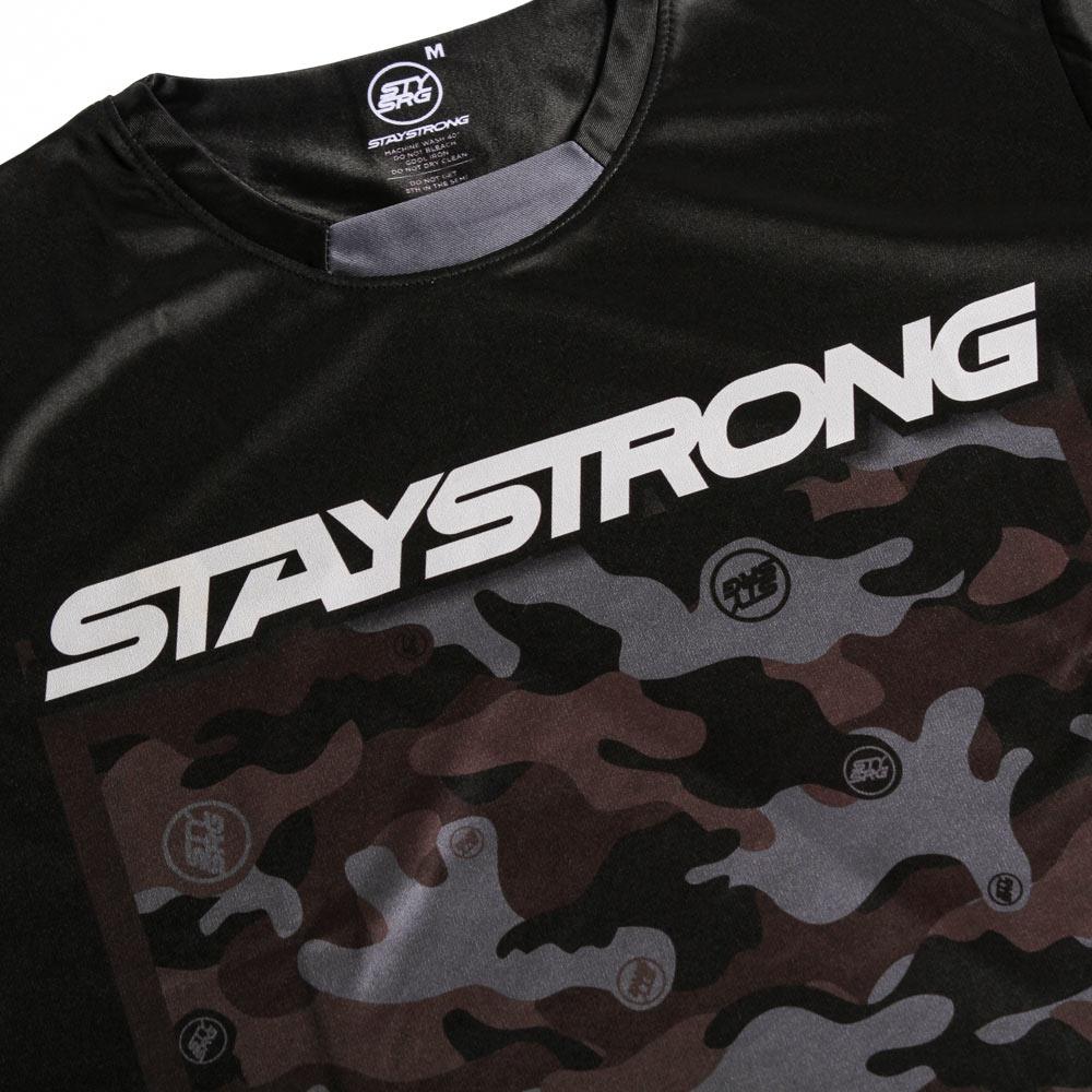 Stay Strong Custom Camo Race Jersey - Camo