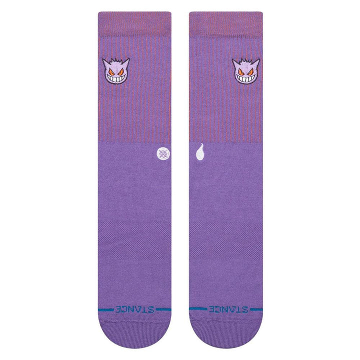 Stance Gengar Crew Socks - Purple - Large
