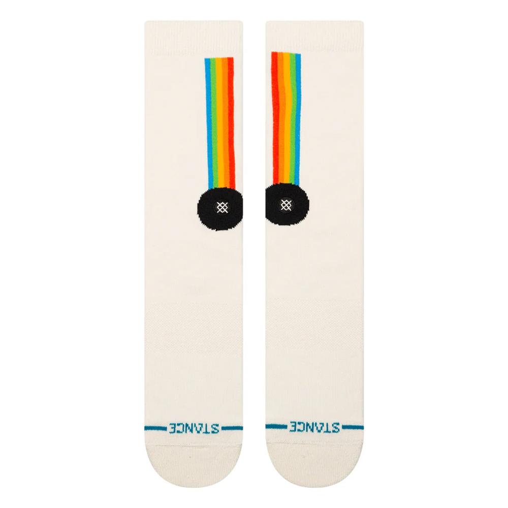 Stance Aperture Crew Socks - White - Large