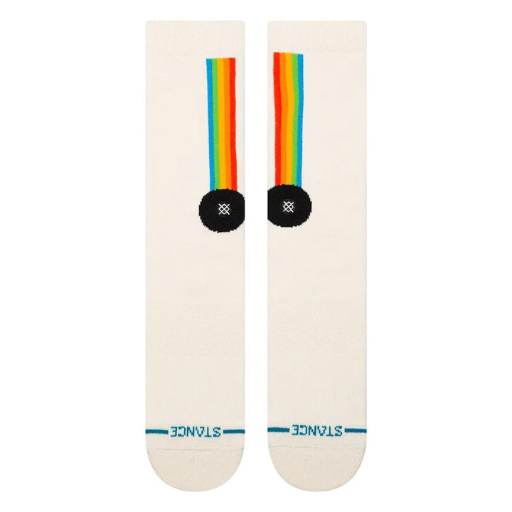 Stance Aperture Crew Socks - White - Large