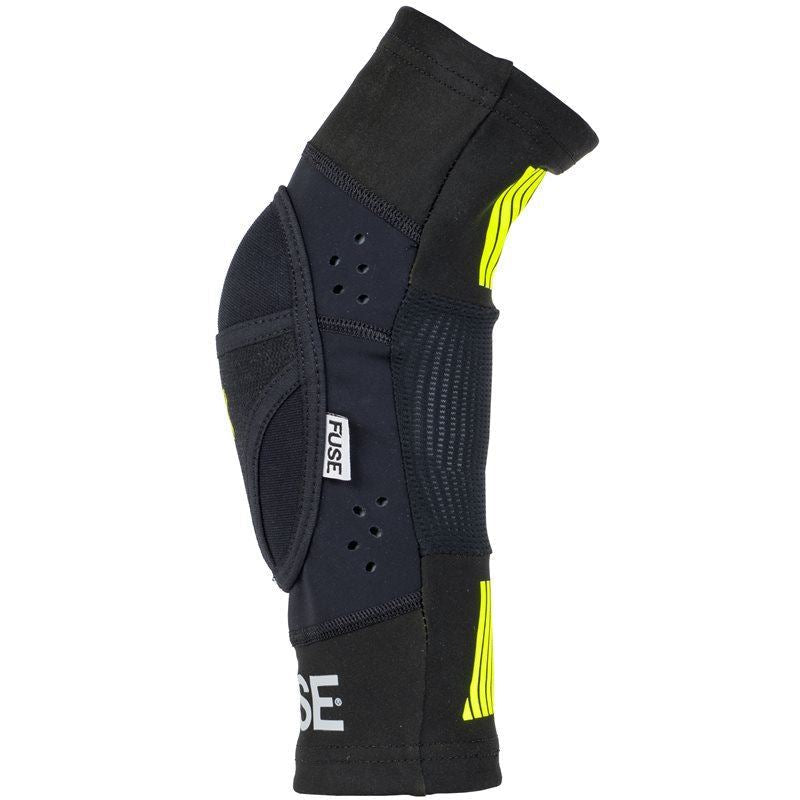 Fuse Omega Elbow Pads - Black/ Neon Yellow
