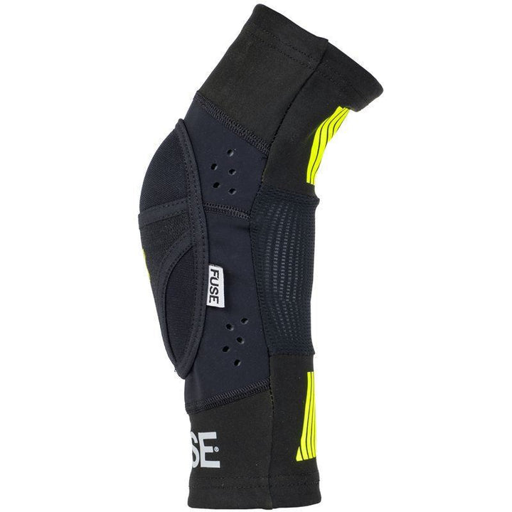 Fuse Omega Elbow Pads - Black/ Neon Yellow