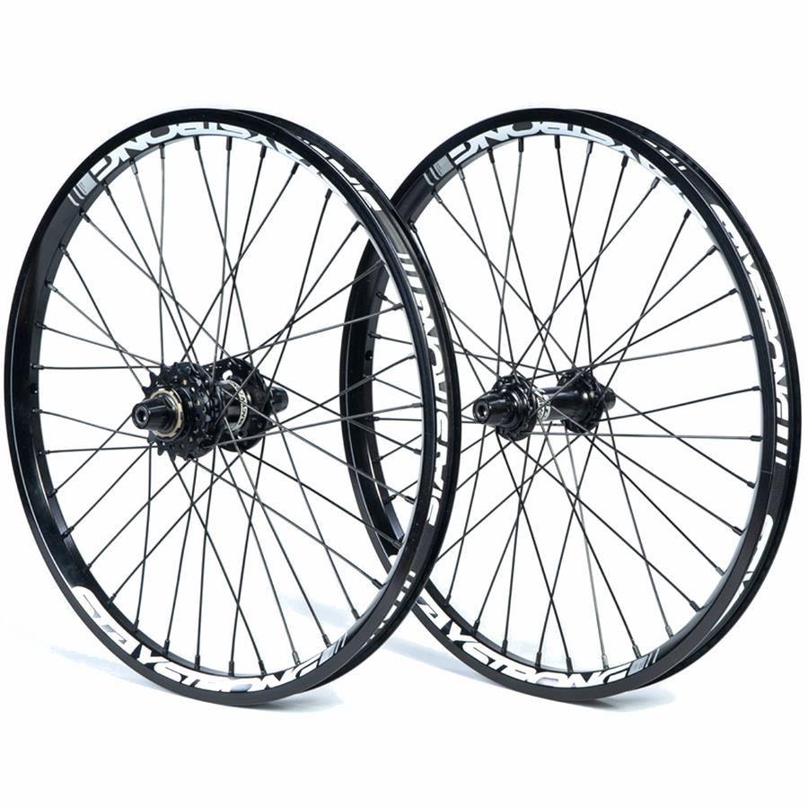 Stay Strong Reactiv 2 20" Disc Race Wheelset - Black/ 1.5"