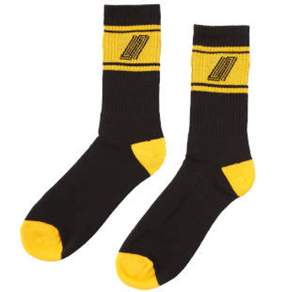 United Reborn Socks - Black/Orange