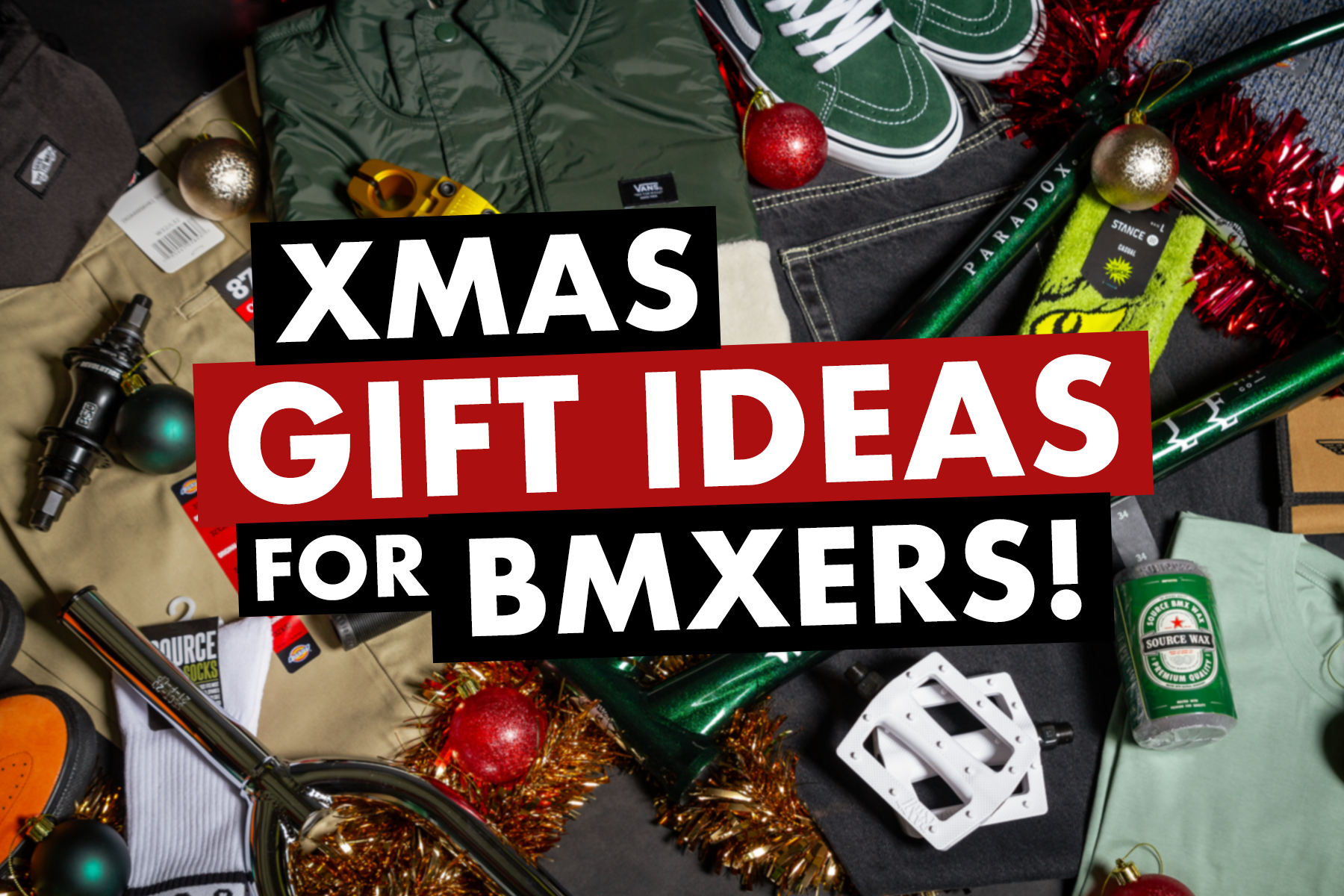 Christmas Gift Guide | BMX gifts for riders | Source BMX – Source BMX - EU