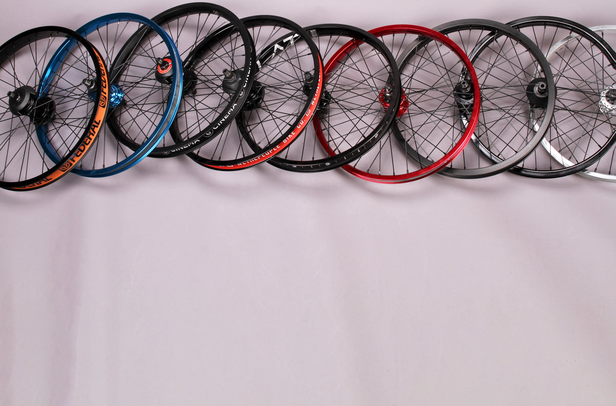 Pre-Built Rear BMX wheels ready to Ship for sale now at SourceBMX