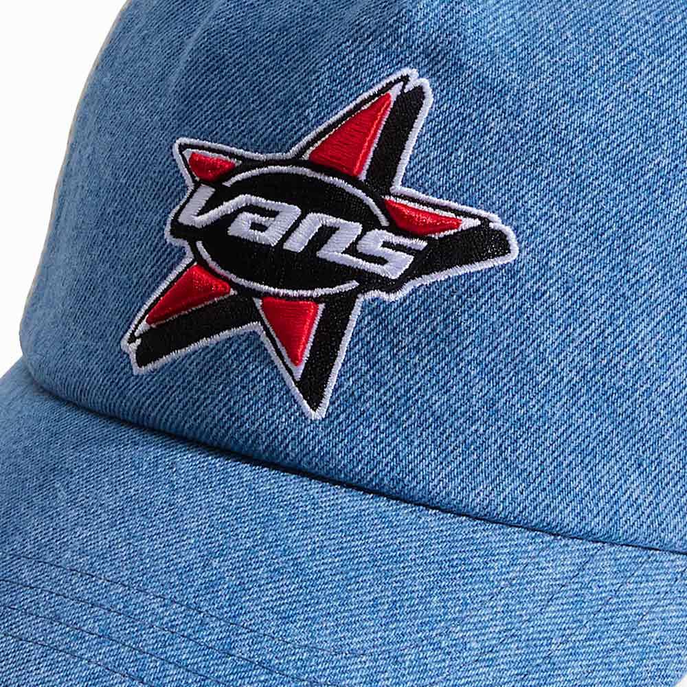 Vans Marked Jockey Trucker Cap - Stonewash and Blue