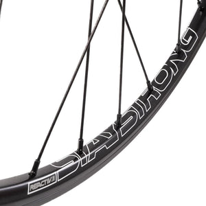 Stay Strong Reactiv 2 20" Disc Race Set di Ruote da Corsa - Nero/ 1-1/8"