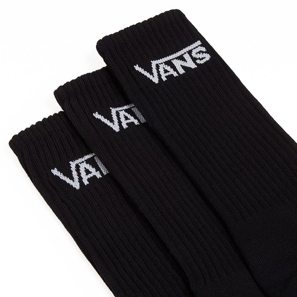 Vans Classic Crew Socks 3-Pack - Black