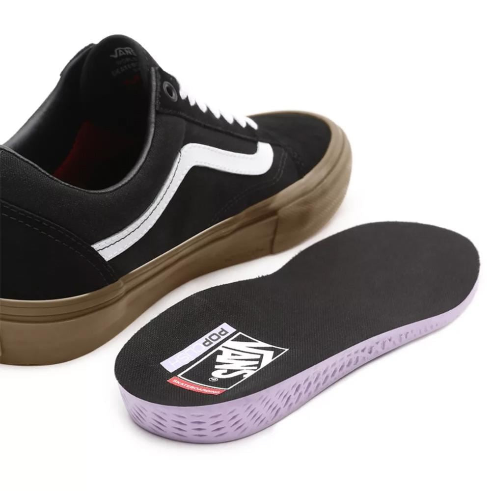 Vans Old Skool Pro Vans Black Gum Shoes Vans Skate Old Skool