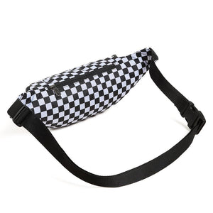 Vans Mini Ward Cross Body Bag - Black and White Checkerboard