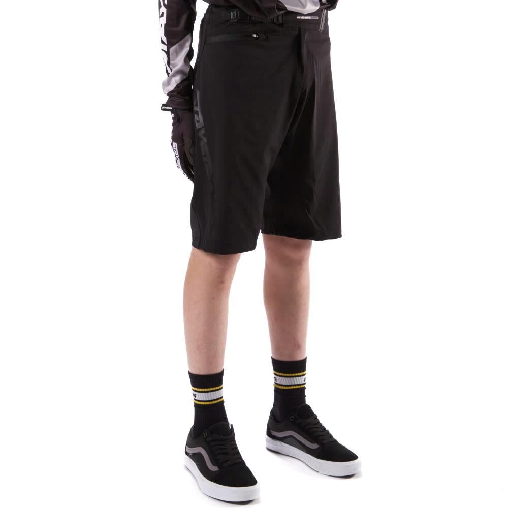 Stay Strong V2 Race Shorts - Black/Black