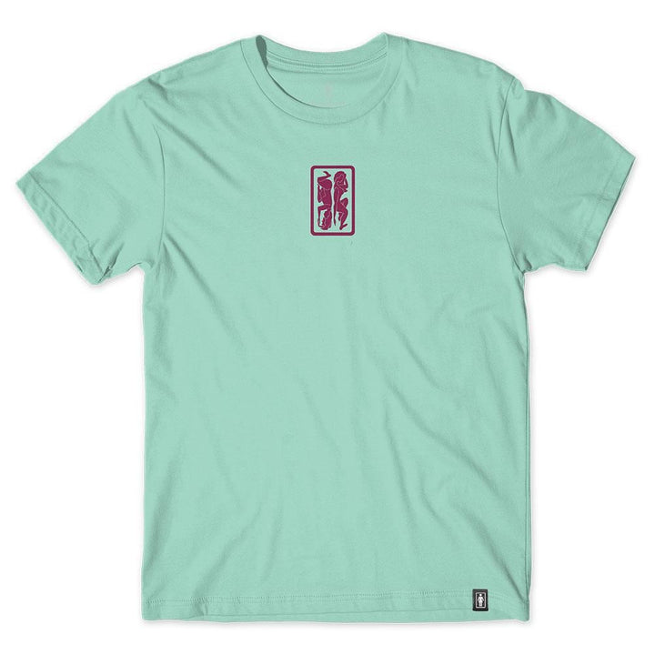 Girl Contour Curves T-Shirt - Island Reef Blue