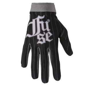 Fuse Omega Ballpark Gloves - Black and Silver