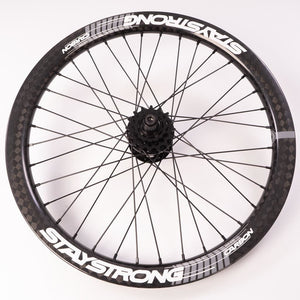 Stay Strong Carbon Carrera DVSN V3 20" Disc Juegos de Ruedas de Carreras - Carbono/ 1.75