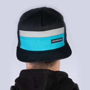 Stay Strong Block Snapback - Black/Teal