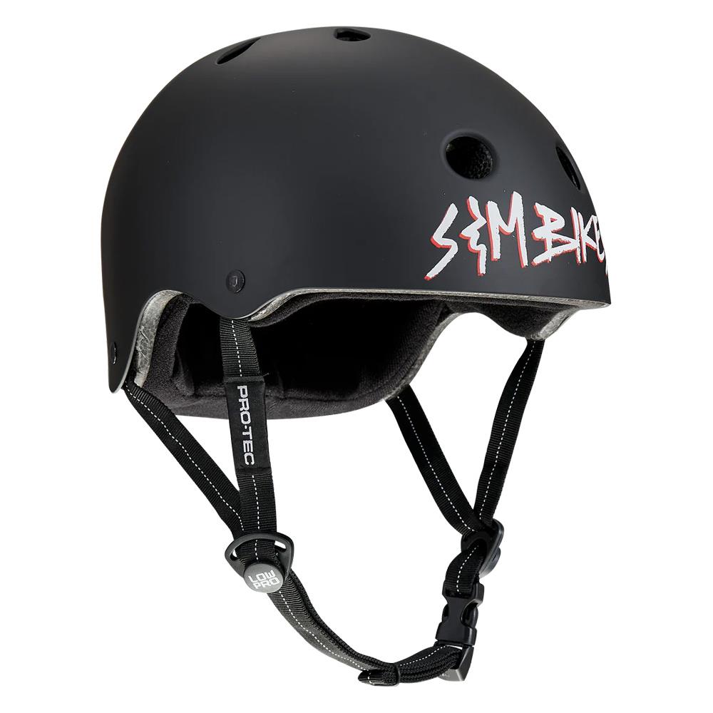 Pro-Tec Low Pro S&M Sharpie Shield Helmet - Matt Black