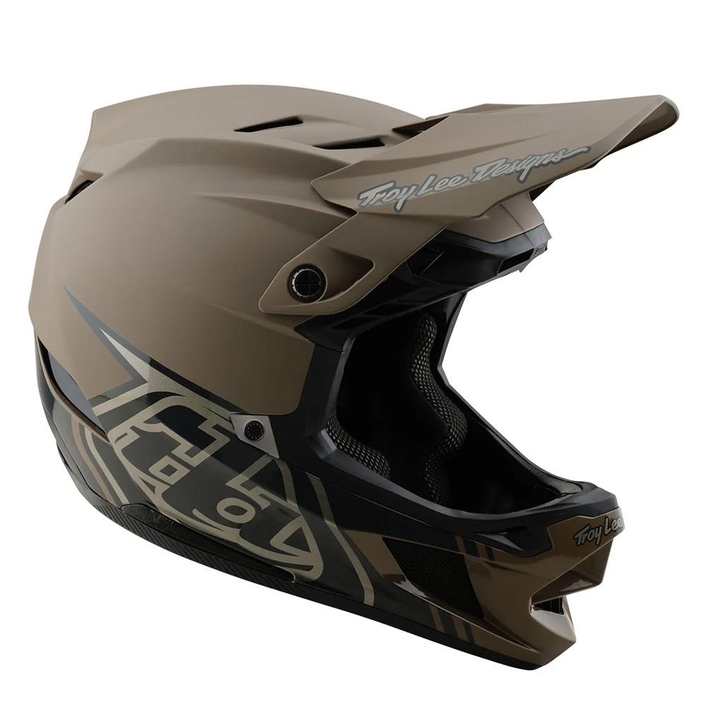 Troy Lee D4 Composite MIPS Race Helmet - Stealth Caper