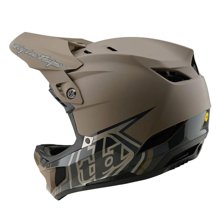 Troy Lee D4 Composite MIPS Race Helmet - Stealth Caper