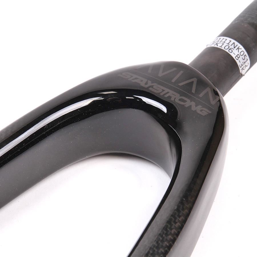 Stay Strong X Avian Versus Youth Carbon 20" Race Forks - Gloss Black/ 1"