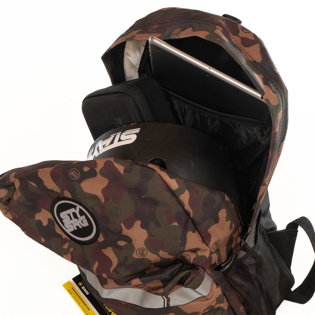 Stay Strong V3 Icon Backpack - Green Camo