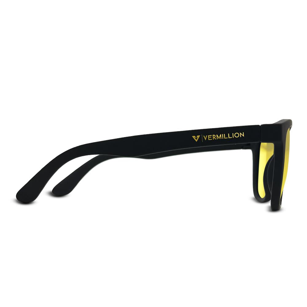 Vermillion Endy Sunglasses - Connor Fields Signature - Black/Gold
